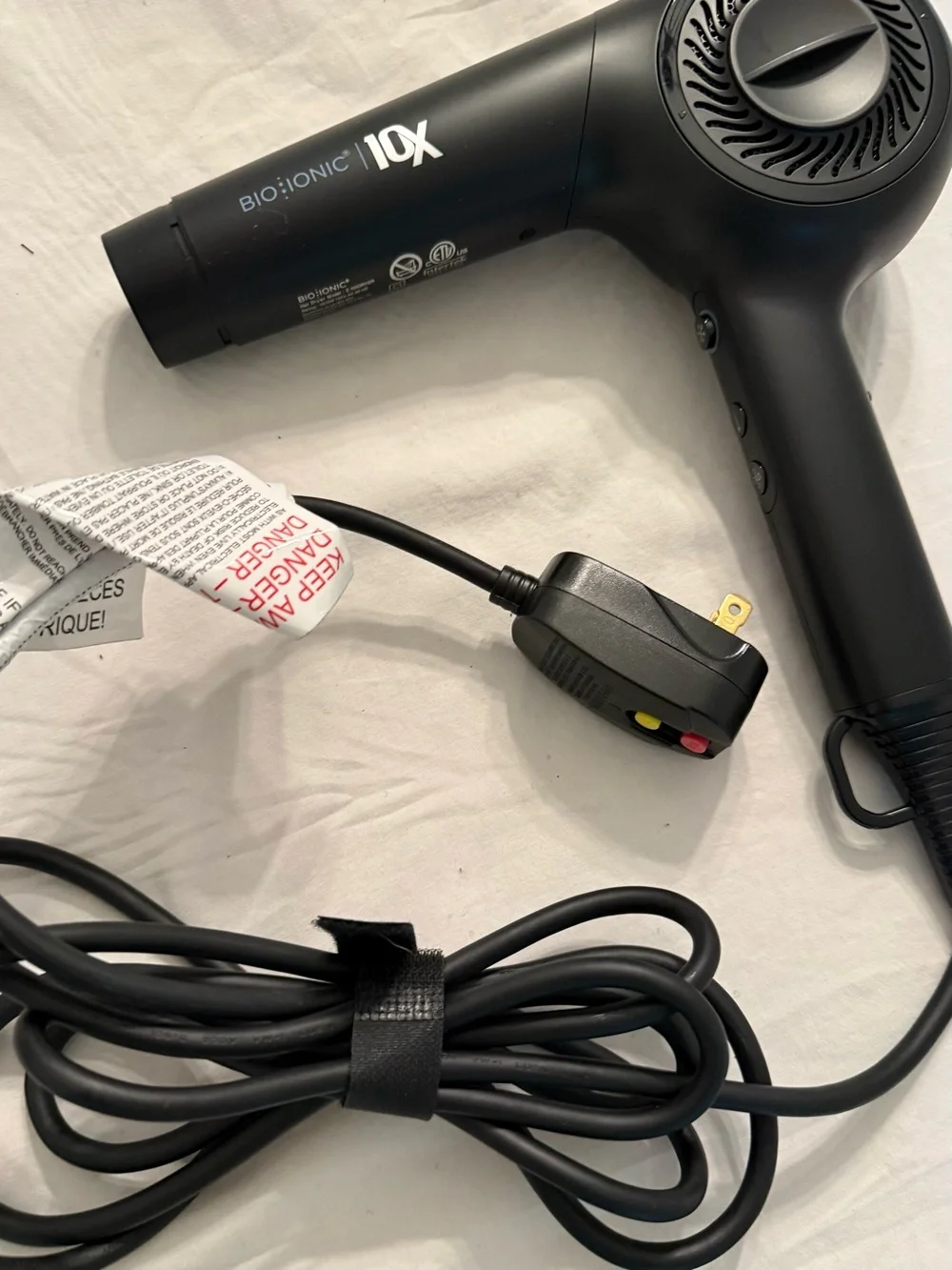 Bio Ionic 10X Professional Hair Dryer - Matte Black